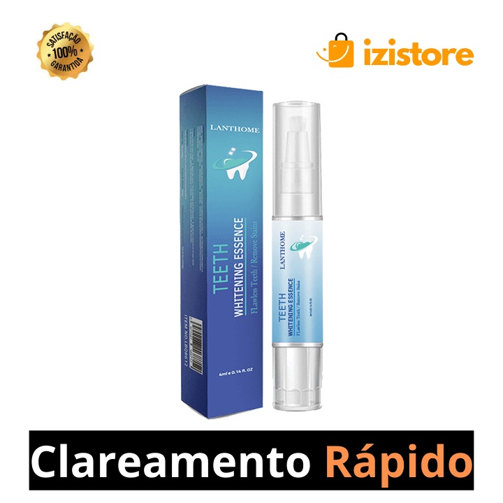 Caneta Clareadora Dental izi® - Clareamento Rápido [LEVE 3 E ECONOMIZE + FRETE GRATIS] - izistore