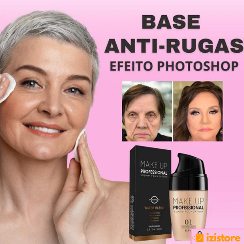 Super Base izi® Anti-Rugas - Efeito Photoshop (Brinde secreto + Frete Gratis HOJE) ÚLTIMAS UNIDADES - izistore