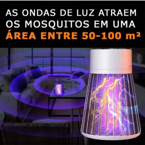 Lâmpada Mata Mosquitos Da Dengue Ultravioleta - lightIZI™ - COMPRE 1 E GANHE UM BRINDE! - izistore