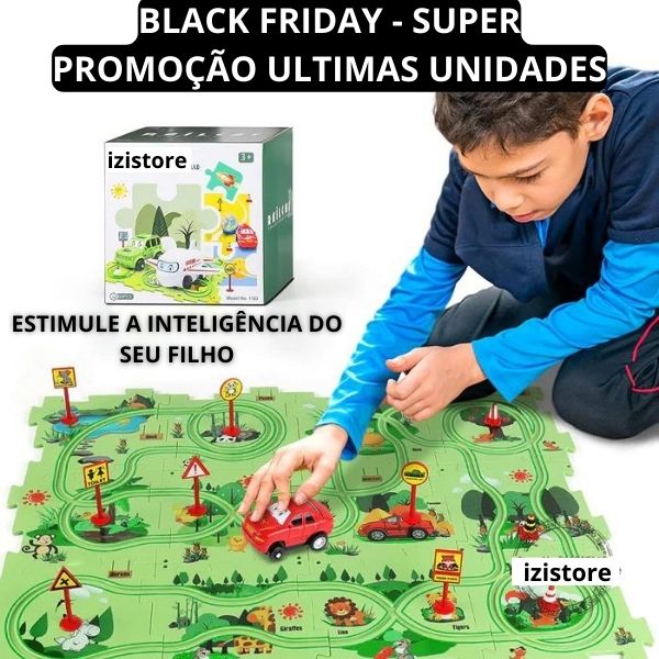 Ferrovia elétrica quebra-cabeça Brinquedo + Brinde Secreto - Black Friday [Super Promoção] [Ultimas Unidades] - izistore